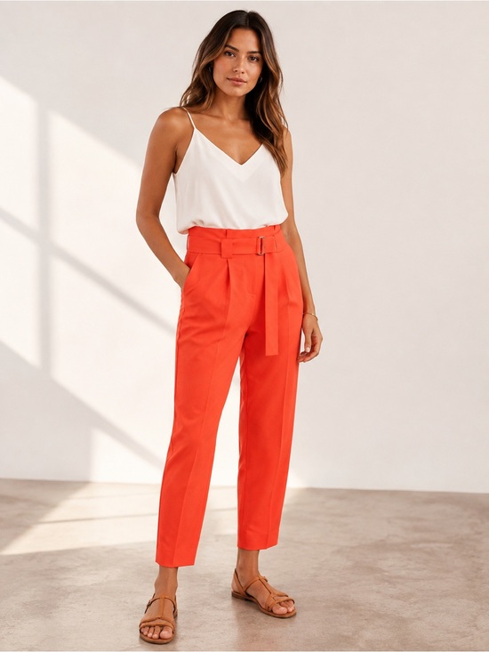 Molly Bracken Pants - Molly Bracken Paperbag High Waist Pant